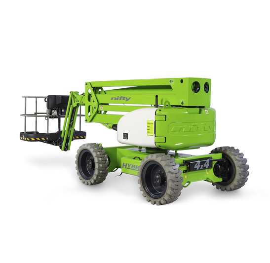 Коленчатый подъемник Niftylift HR 17 4x4 полноприводный
