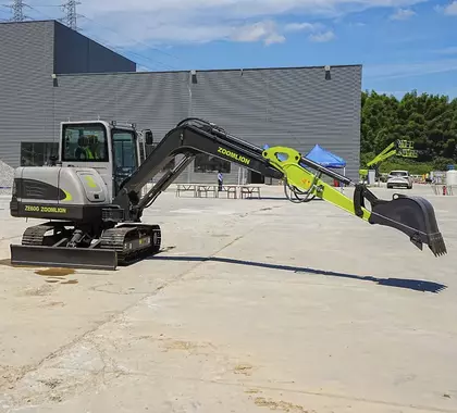 Мини экскаватор Zoomlion ze60gu - мощность в типоразмере до 8 тонн