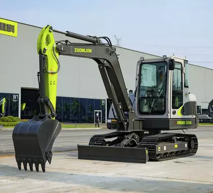 Zoomlion ze60gu - Самый крупный мини-экскаватор
