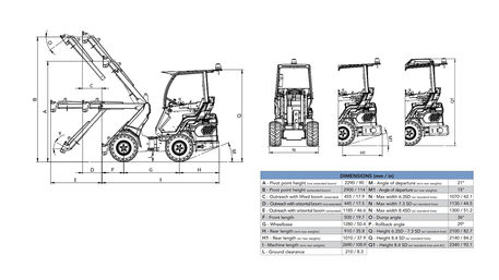 Мини-погрузчик Multione 8.4 SD