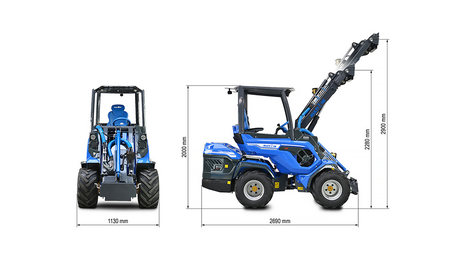Мини-погрузчик Multione 7.3 S (2 speed)