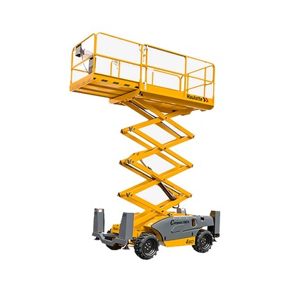 Haulotte Compact 10 DX ножничный подъемник 10 метров

