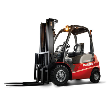 Дизельный погрузчик Manitou MI 25 D с вилочным захватном
