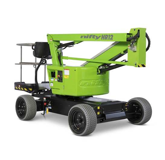 Компактный электроподъемник Niftylift HR 12L коленчатого типа
